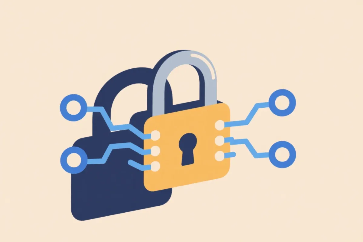 登录安全与链接核验示意图